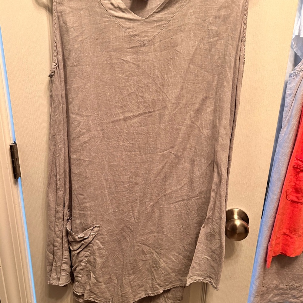 Linen Dress and Tunic Lot 16 total - Picture 9 of 14